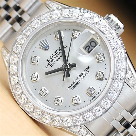 ladies rolex watches white gold|ladies Rolex watches goldsmiths.